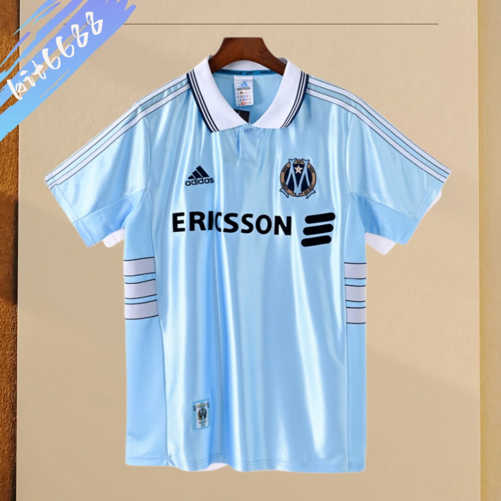 1998/1999 Marseille Away Retro Football Shirt