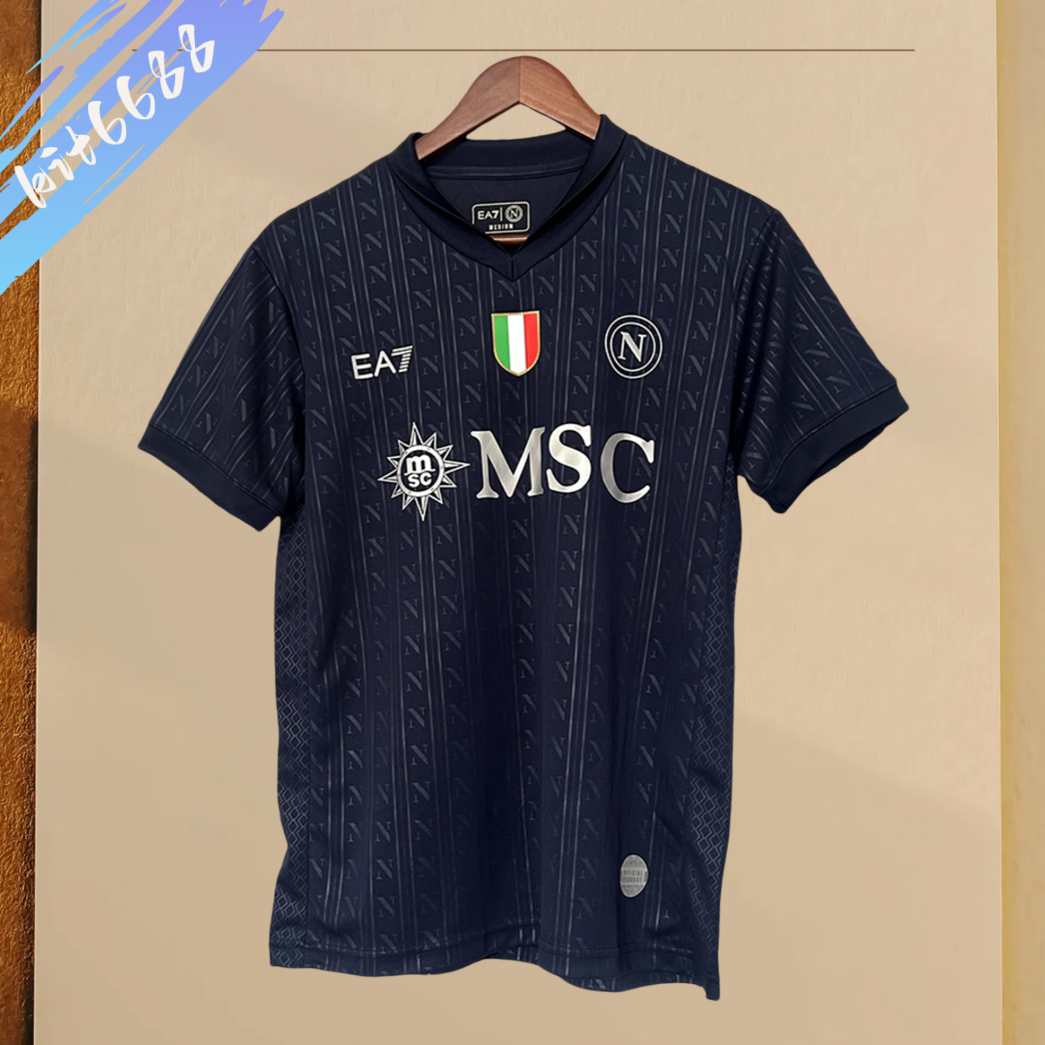 2025/2026 Napoli UCL Third Football Shirt (Fan)