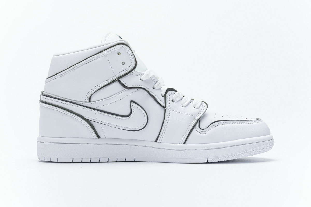 Air Jordan 1 Mid Iridescent Reflective White (W) CK6587-100