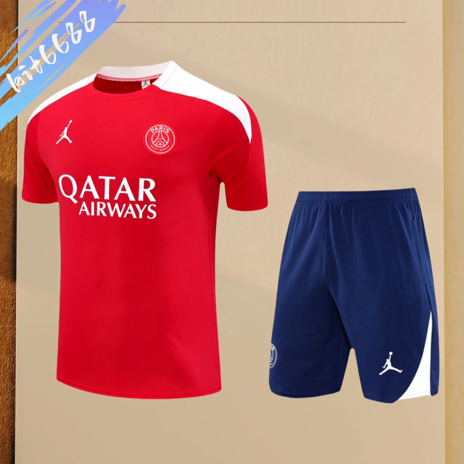 2025/2026 PSG Paris Saint Germain Short Sleeve Training Kit (Adult Kit)