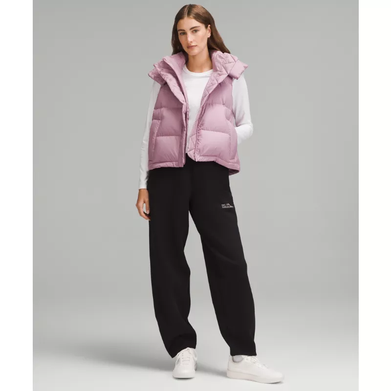 Wunder Puff 600-Down-Fill Cropped Vest