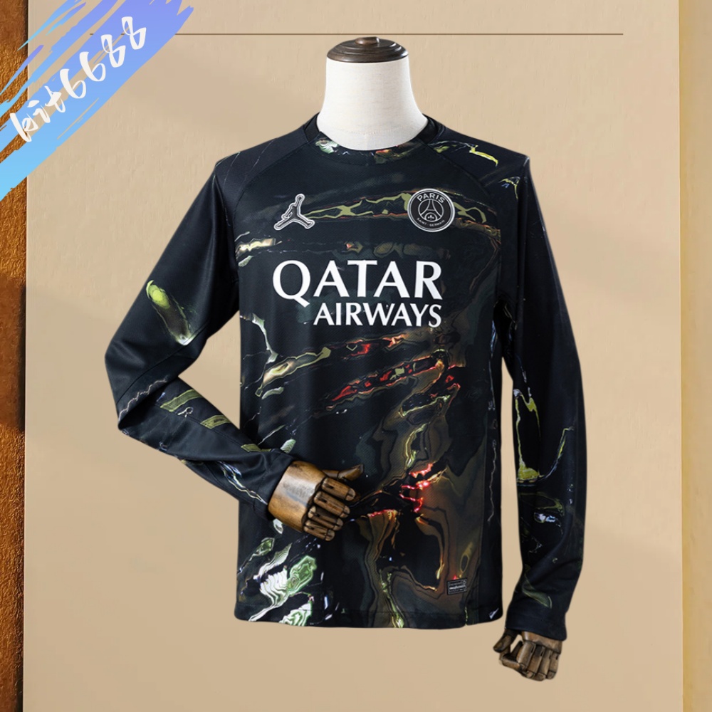 2025/2026 PSG Paris Saint-Germain fifth Away long sleeves Football Jersey (Fan Edition)