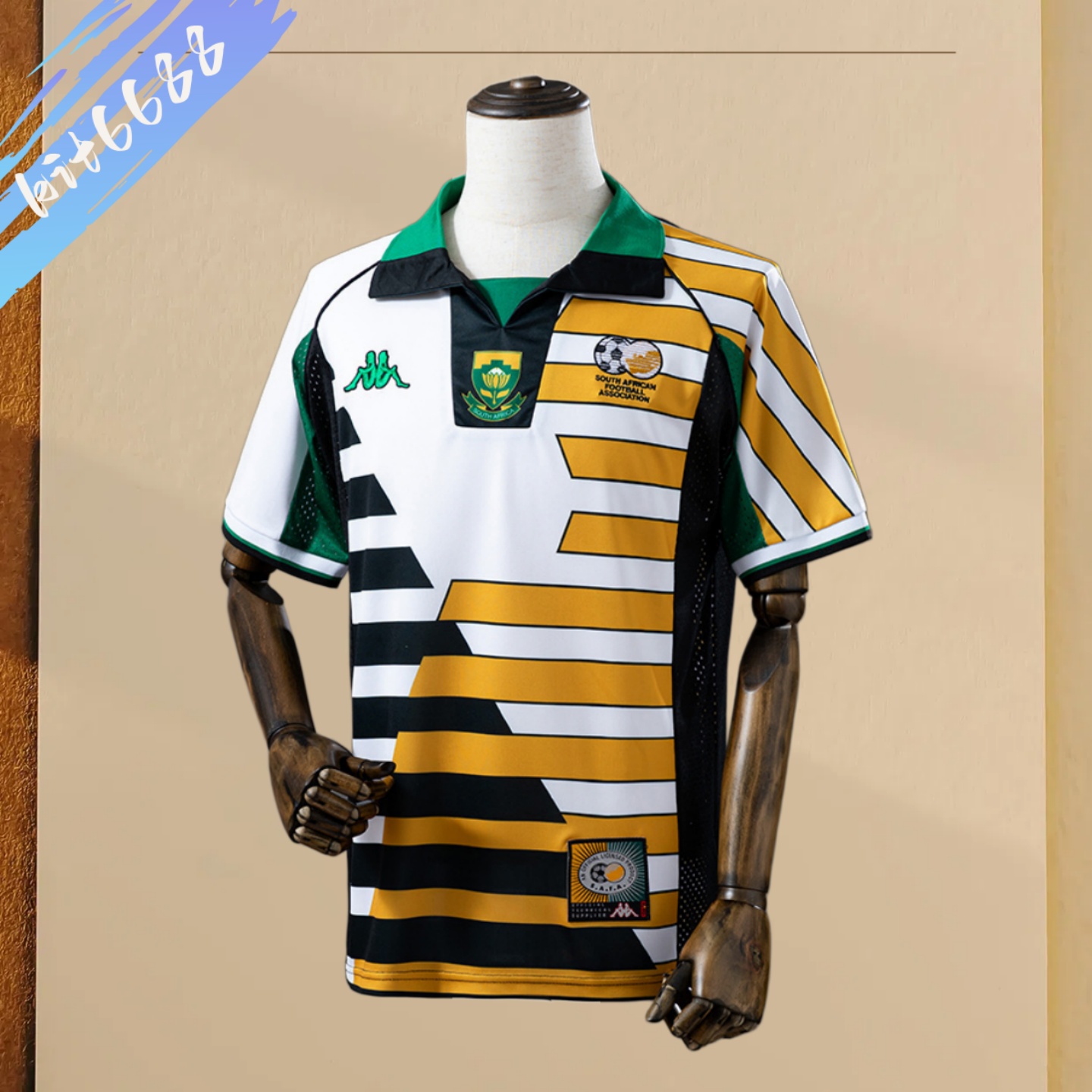 1998 South Africa Home Retro Football Shirt