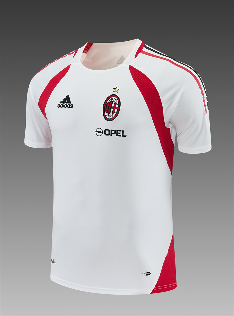 05/06 AC Milan retro training suit short sleeved football shirt