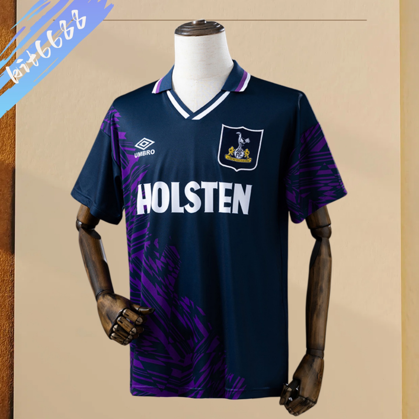 1994/1995 Tottenham Hotspur Away Retro  Football Shirt (Fan Edition)