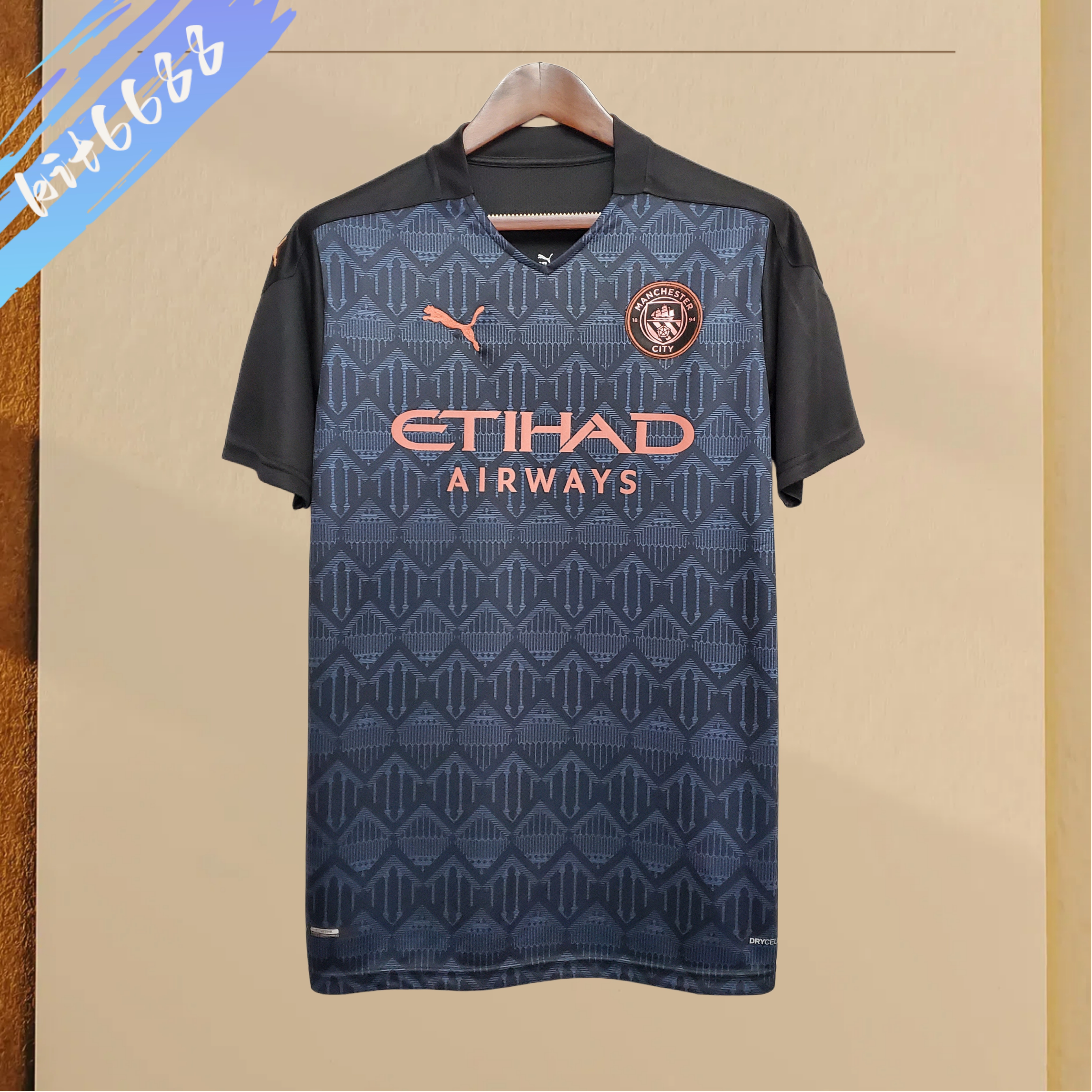 20/21 Manchester City Away Retro Football Shirt