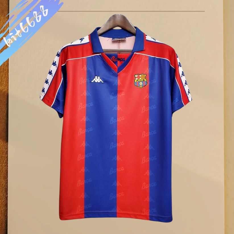 1992/1995 Barcelona home  Retro Football Shirt