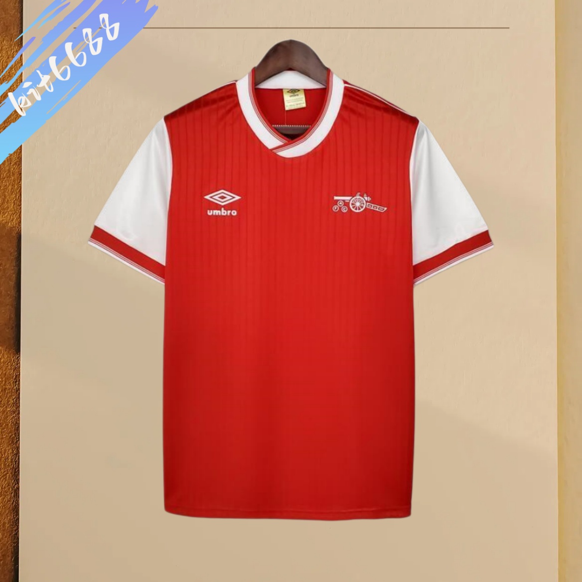 83/86 Arsenal home Retro Football Shirt