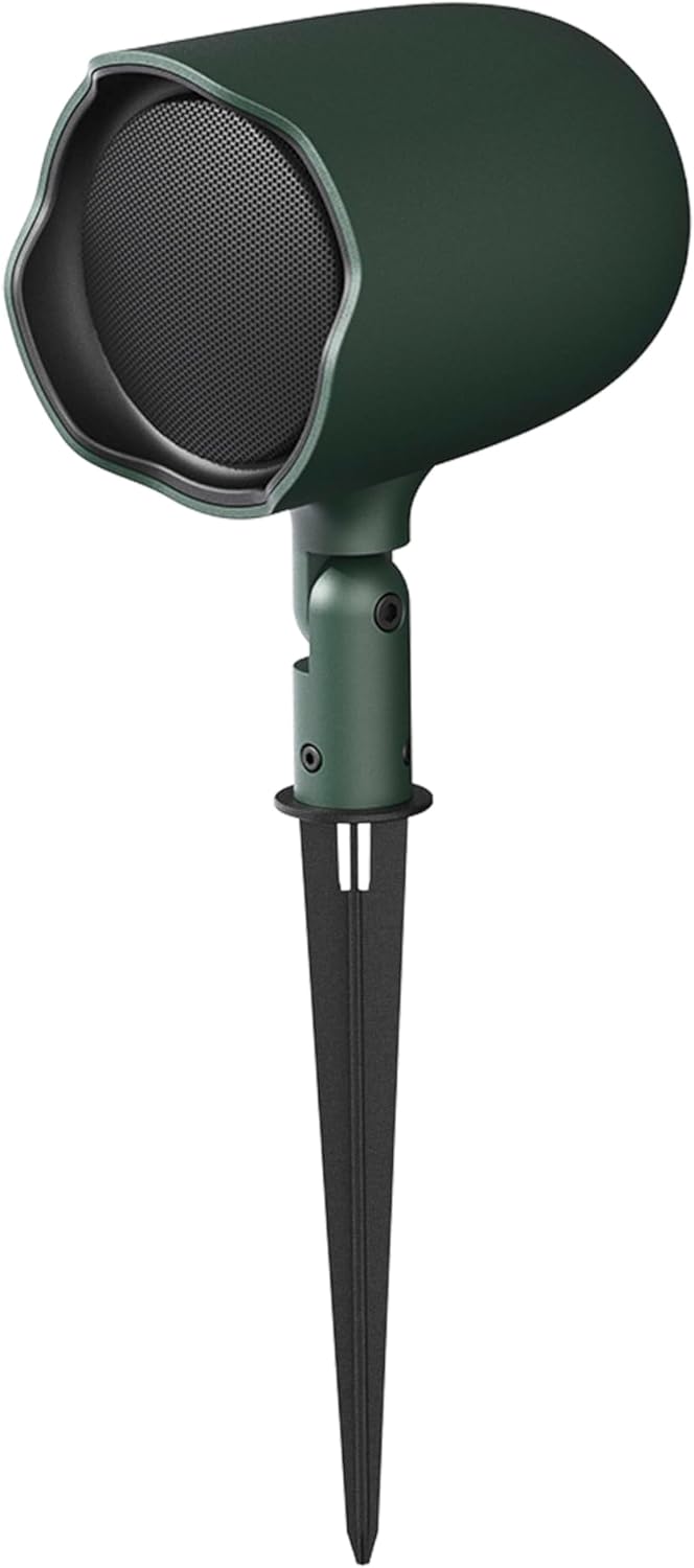 JBL Professional GSF3GN Waterproof. Ground-Stake Outdoor Landscape. Garden Speaker. 3 Coax. Green. 1 Pair of Speakers
