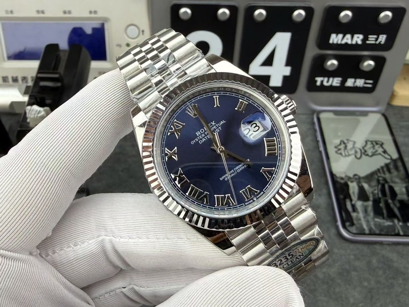 Rolex Datejust 41 Oyster 41mm Oystersteel and white gold M126334-0026