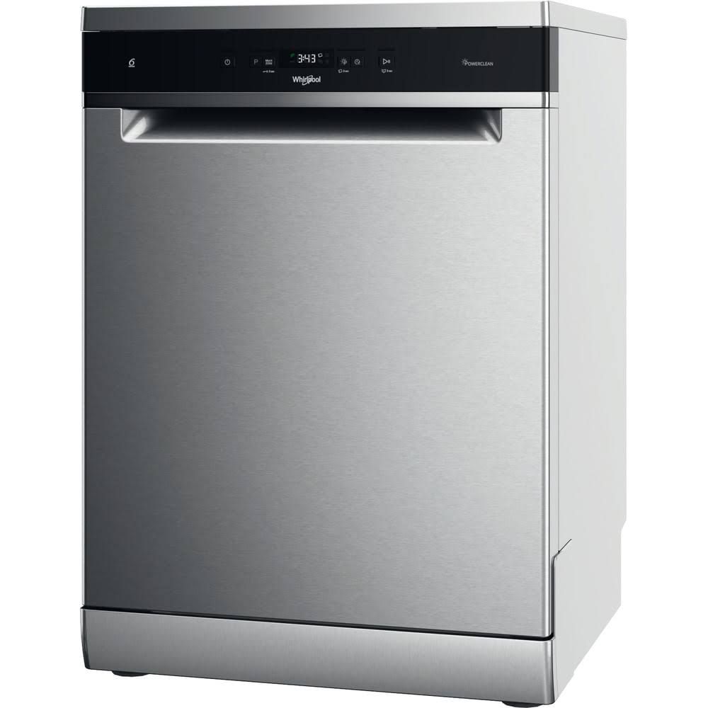 whirlpool wfc3c33pfxuk stainless steel dishwasher 220volts not