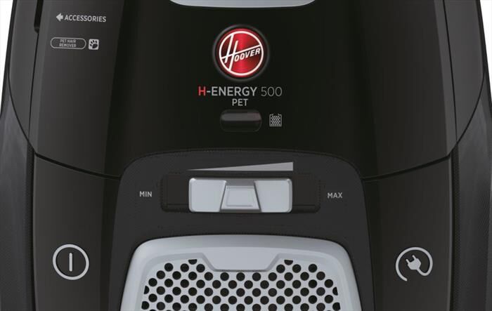 HOOVER - Aspirapolvere a traino HE520PET 011-Nero