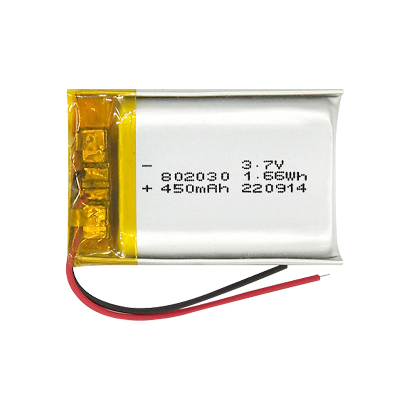 Pouch Lithium Ion Batteries 801435 802030 3.7v 400mAh 450mAh