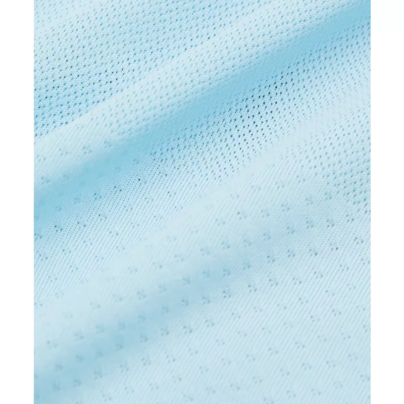 Fast and Free Short-Sleeve Shirt Perforated Stripe