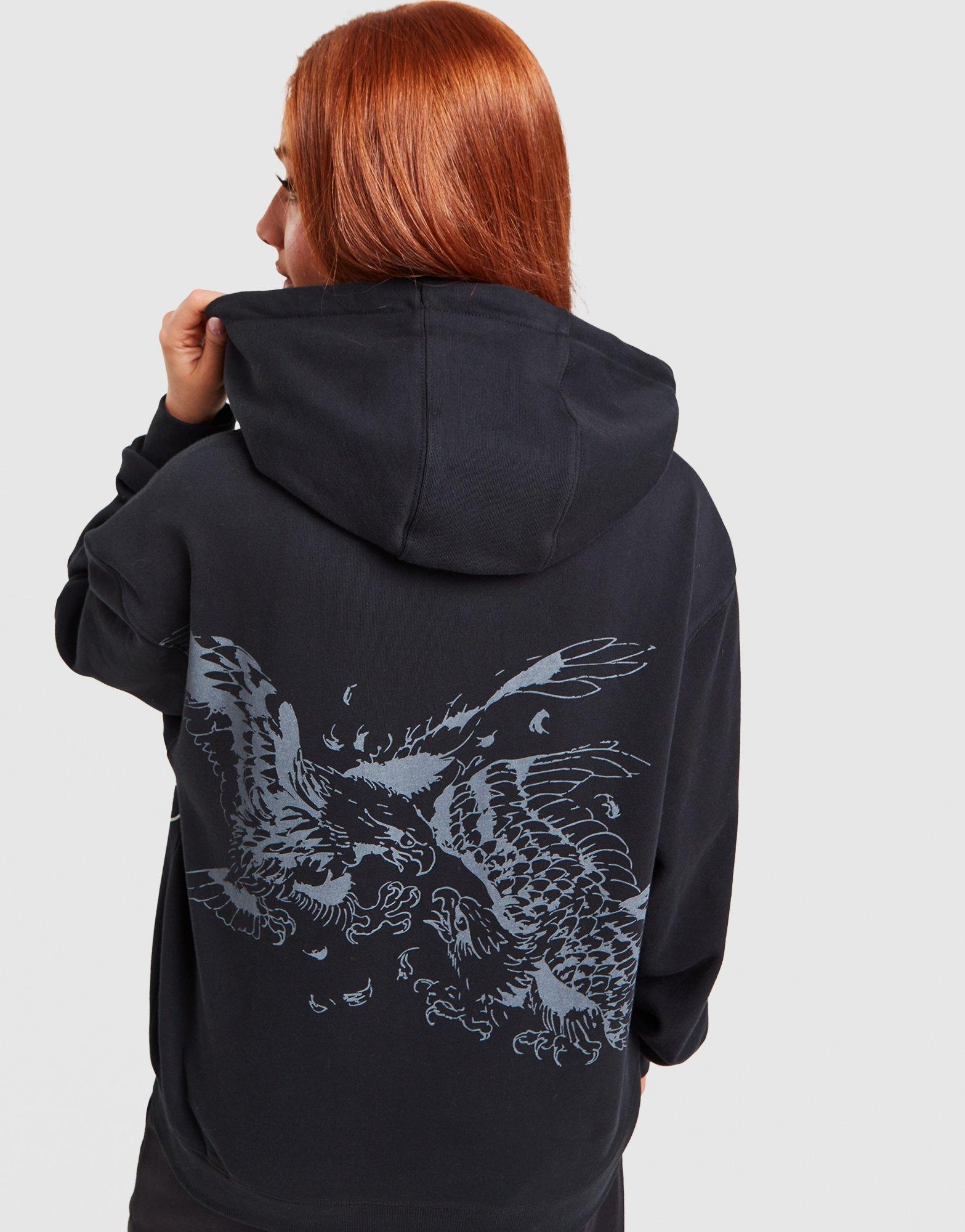 Ed Hardy Gothic Full Zip Hoodie