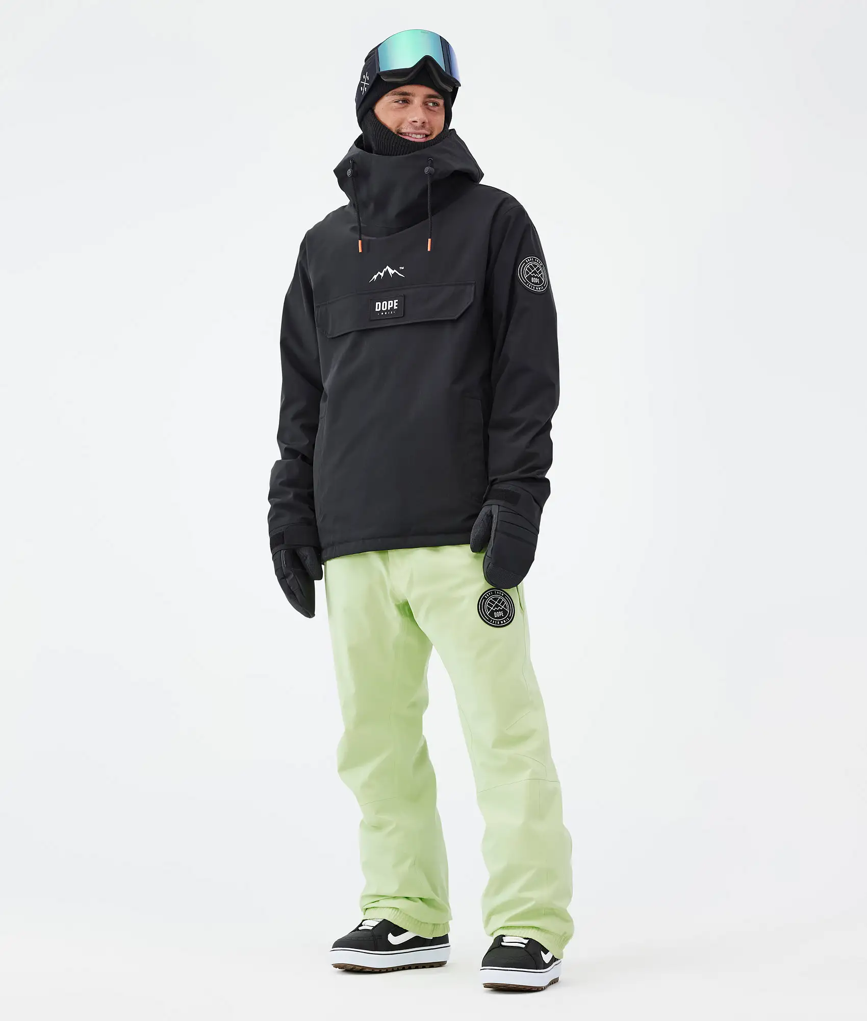 Blizzard 2024 Snowboard Pants Men Faded Neon