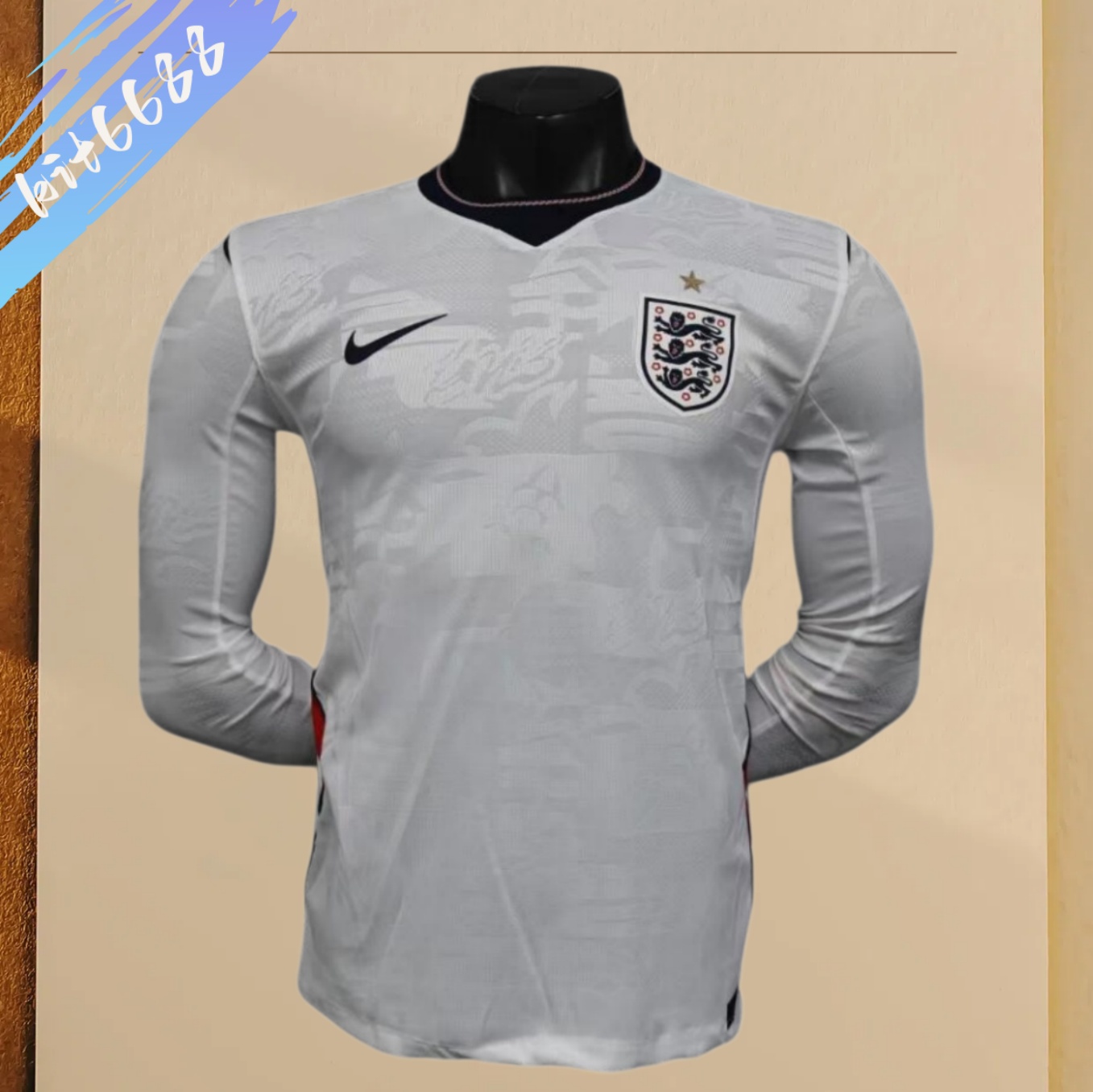 26/27 England home Long Player Football Soccer jerseys