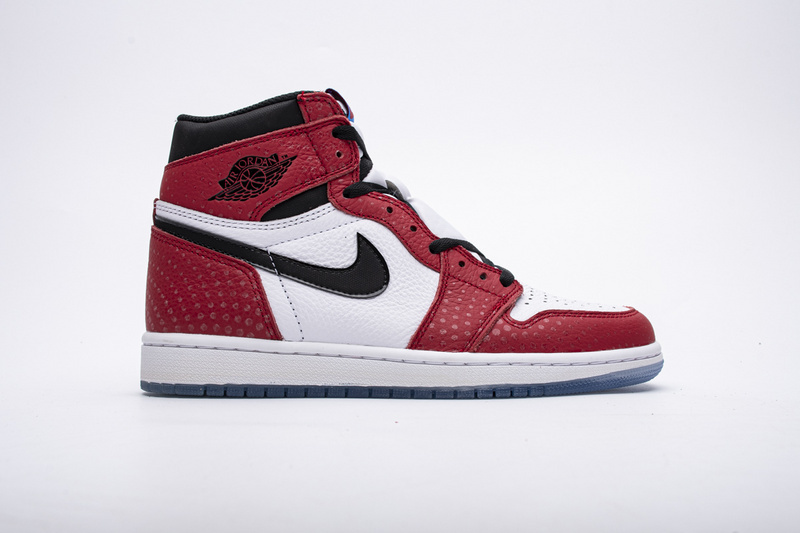 Air Jordan 1 Retro High Spider-Man Origin Story 555088-602