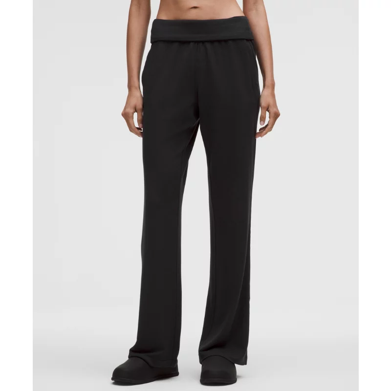 BeCalm Mid-Rise Flared Pant