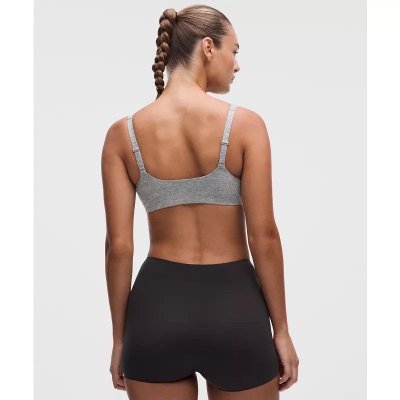 Wundermost Ultra-Soft Nulu Scoop-Neck Bralette D–DDD Cups