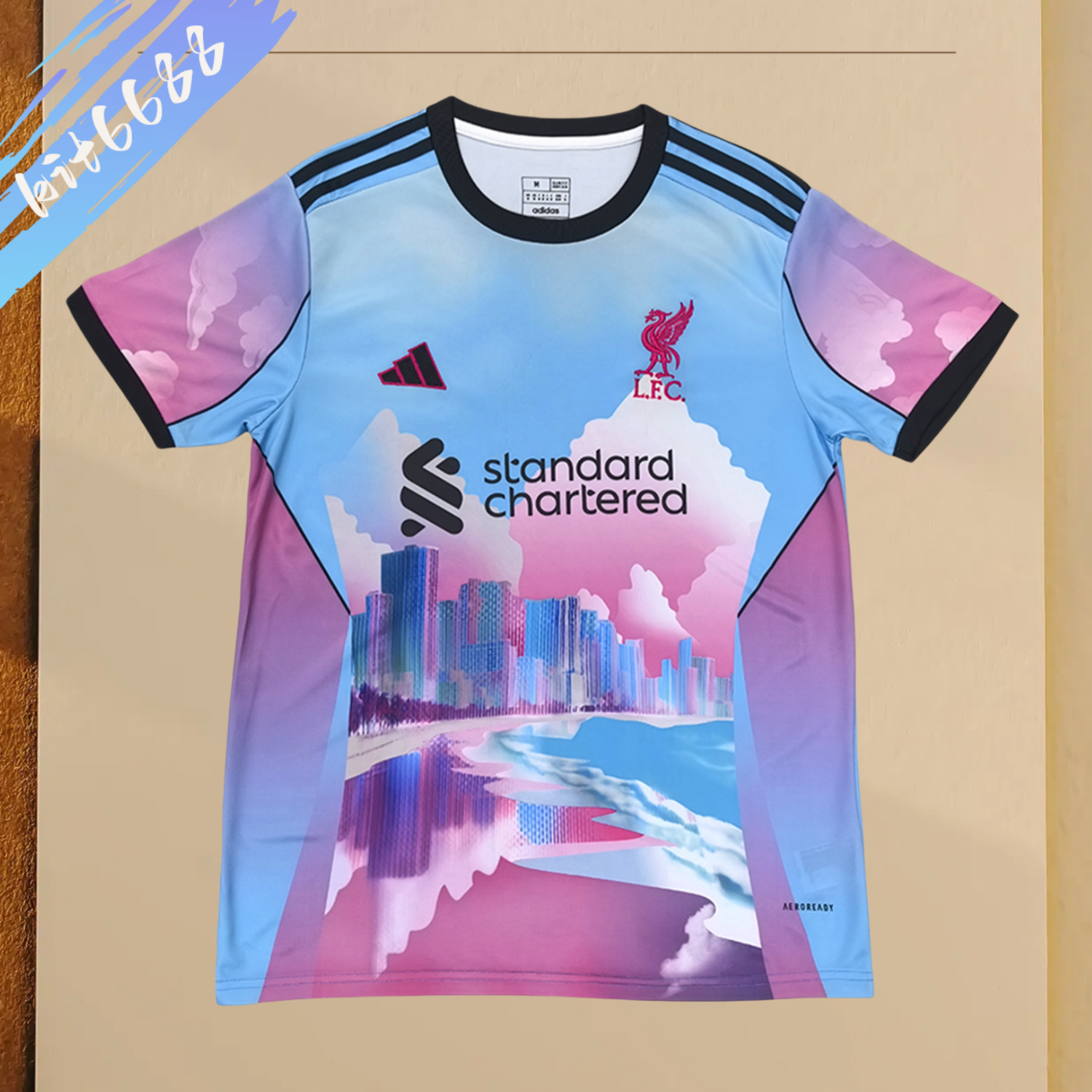 2025/2026 Liverpool Building Pink Special Edition Football Shirt (Fans)