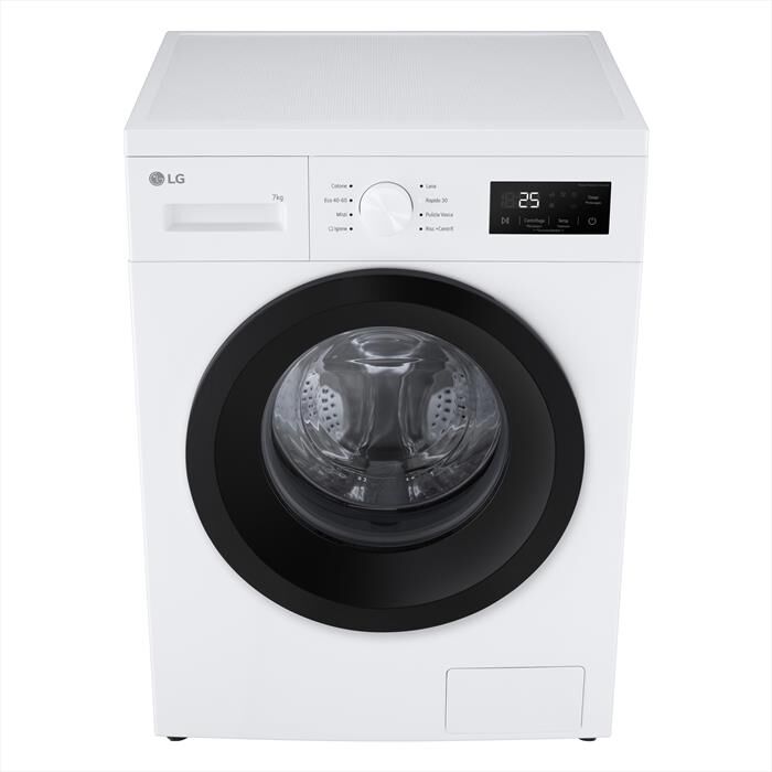 LG - Lavatrice Slim F4NA10S7NWK 7KG Classe A-White