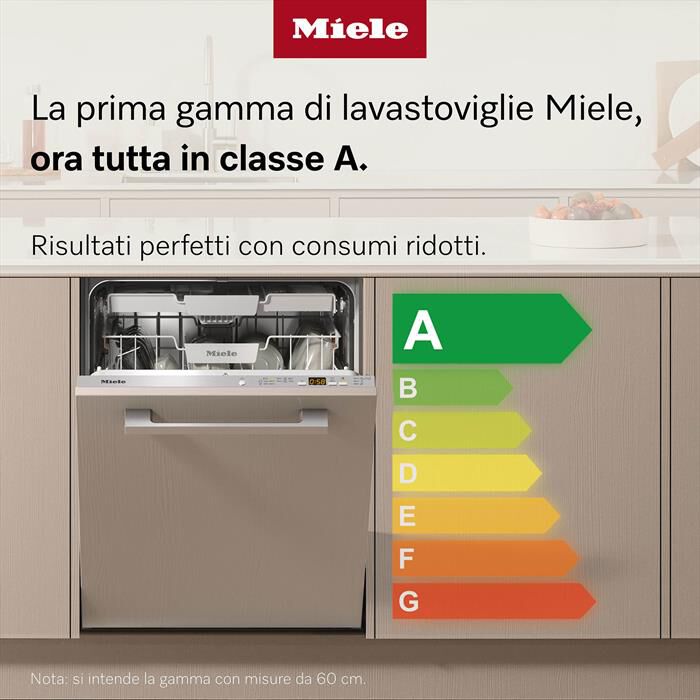 MIELE - Lavastoviglie G 5611 SC BRWS Classe A 14 coperti-Bianco Brillante
