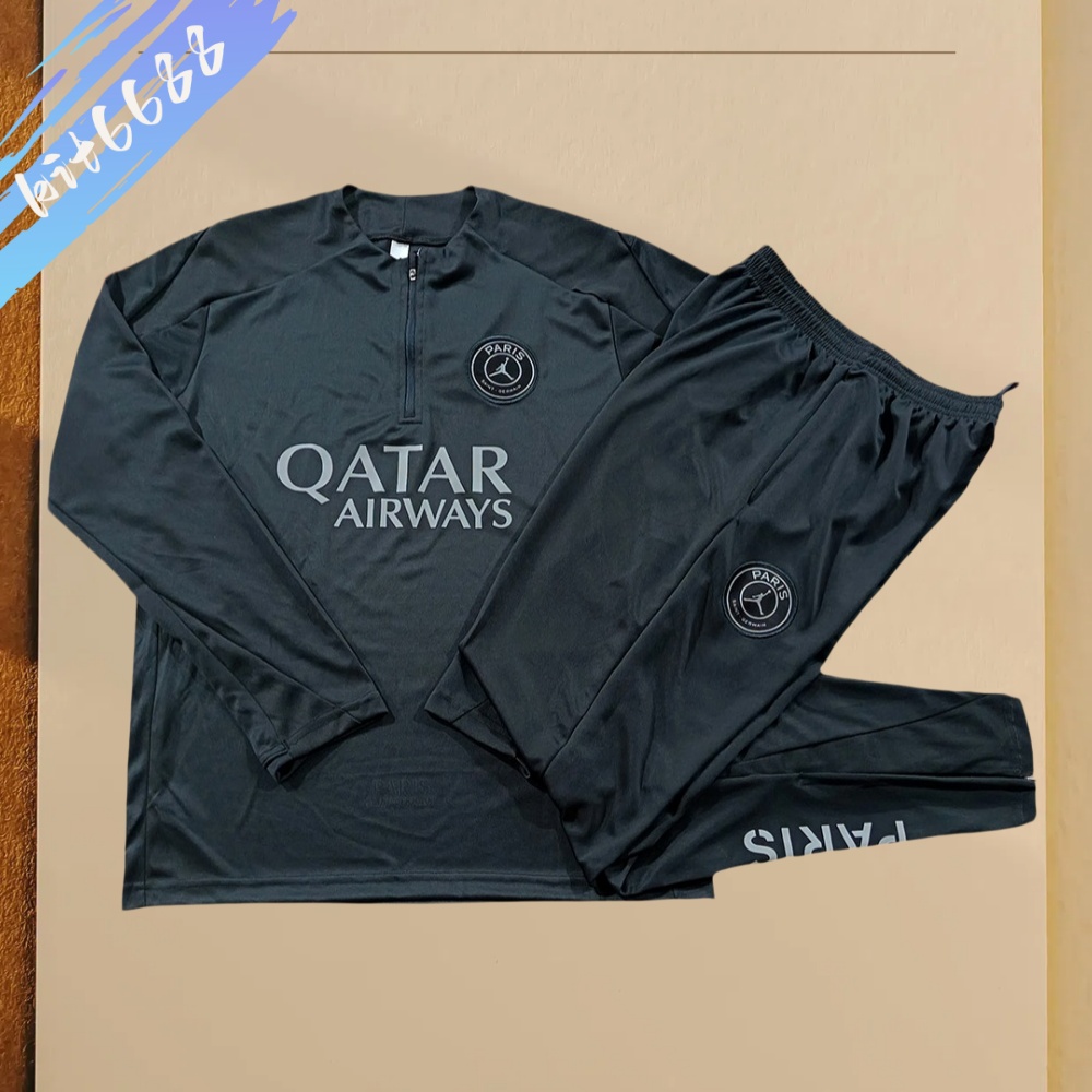 2025/2026 PSG Paris Saint-Germain Half-Zip Tracksuit (Adult Kit)