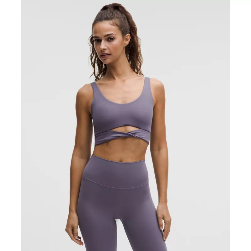 Nulu Twist-Front Scoop-Neck Bra Light Support, B/C Cup