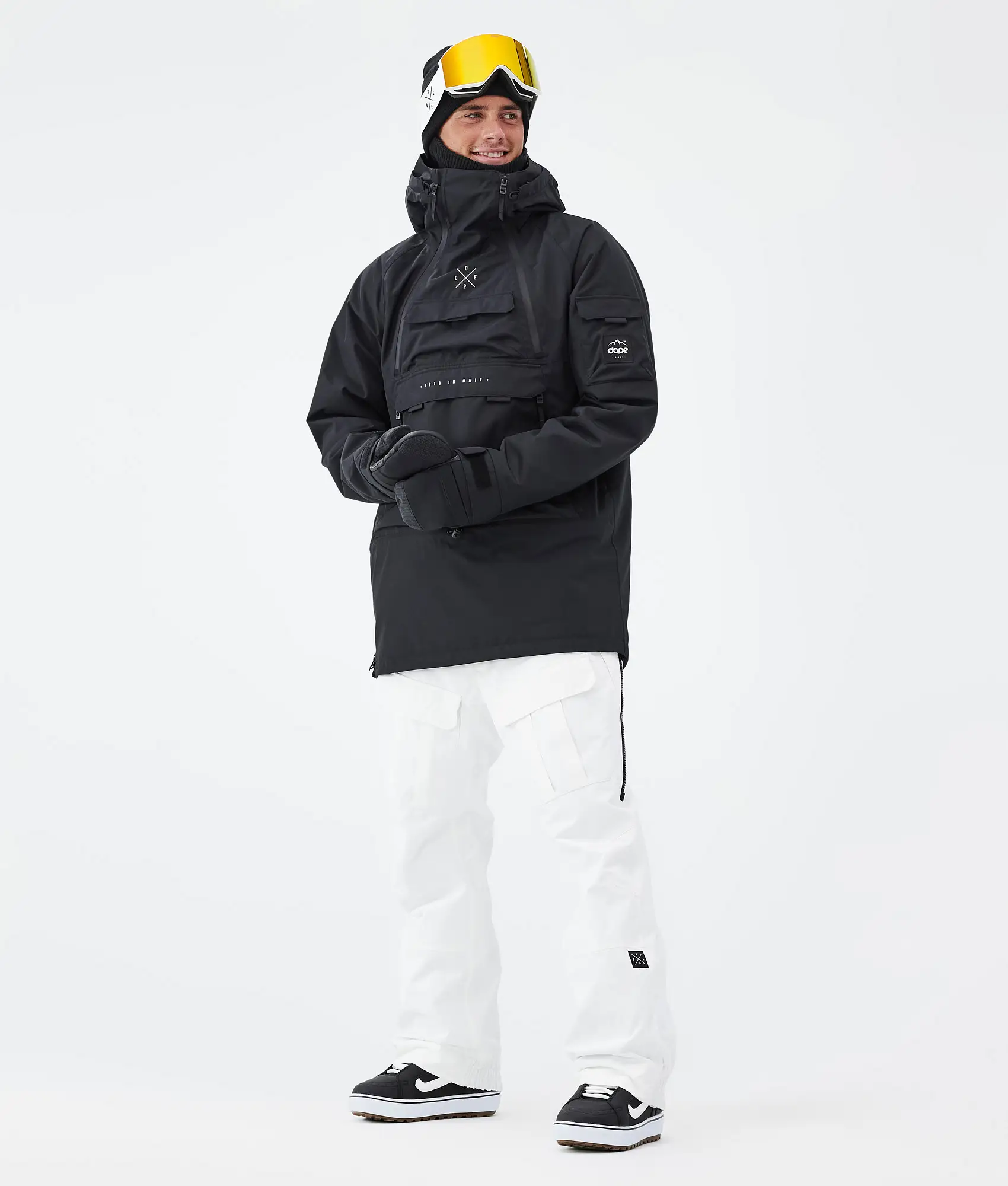 Antek Snowboard Pants Men Old White