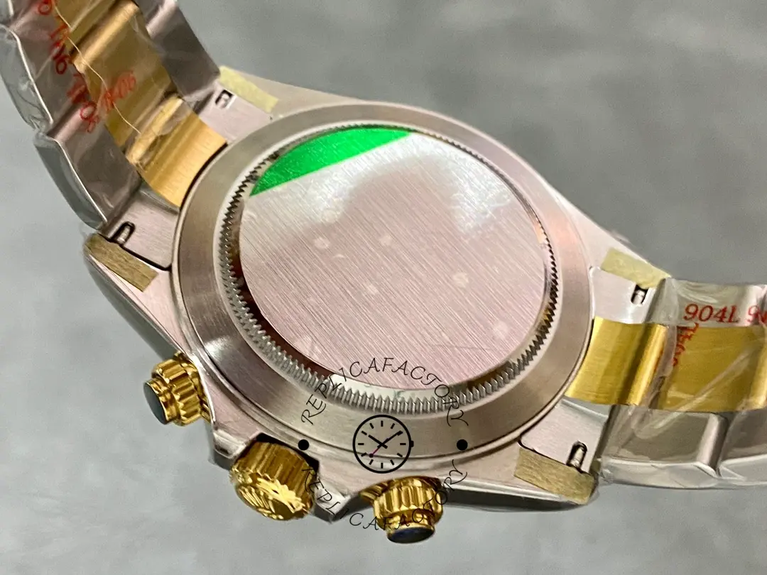 Rolex Cosmograph Daytona 116503 Yellow Gold Champagne Diamond Dial 40MM Mens Replica Watch