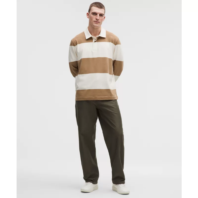 Long-Sleeve Cotton Rugby Shirt