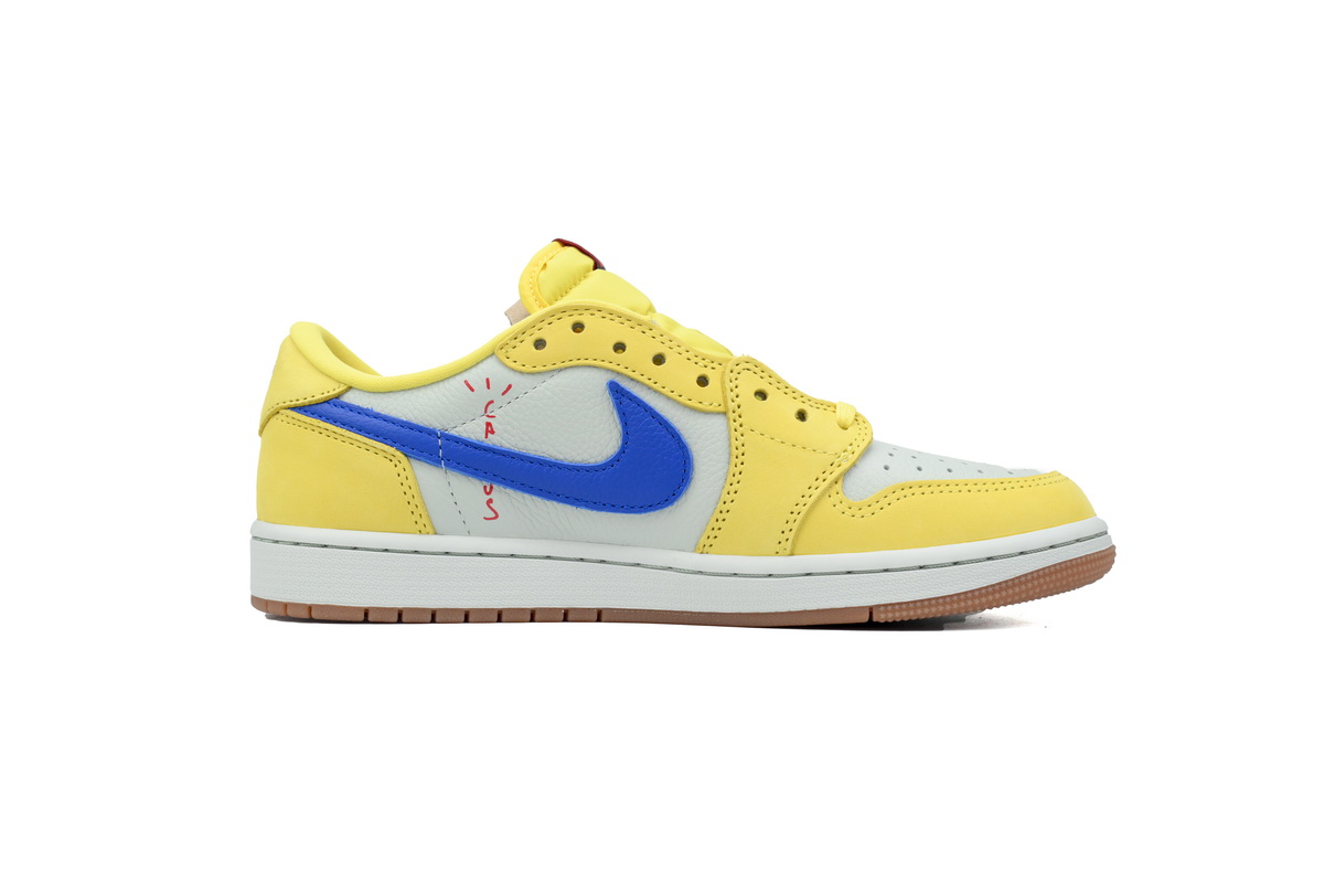 Air Jordan 1 Retro Low OG SP Travis Scott Canary DZ4137-700