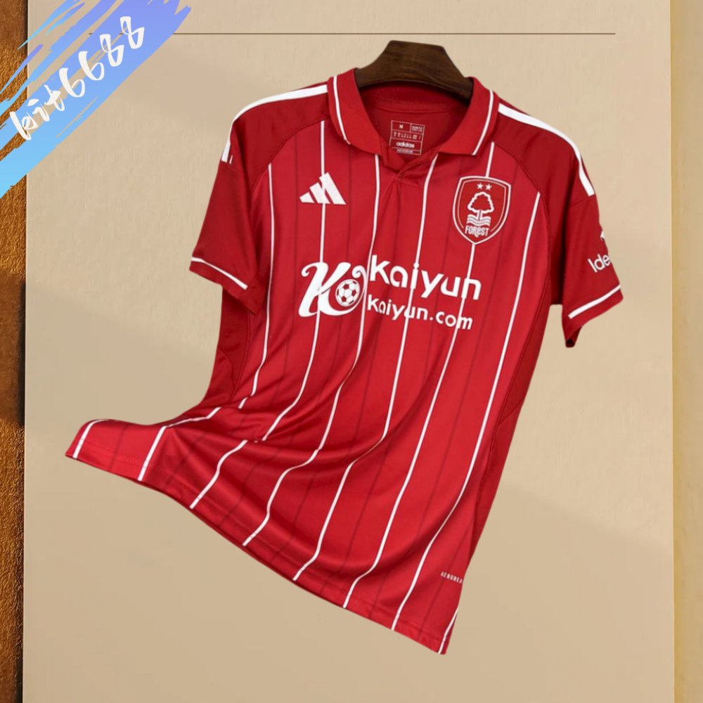 2025/2026 Nottingham Forest Home Football Shirt (Fan Edition)