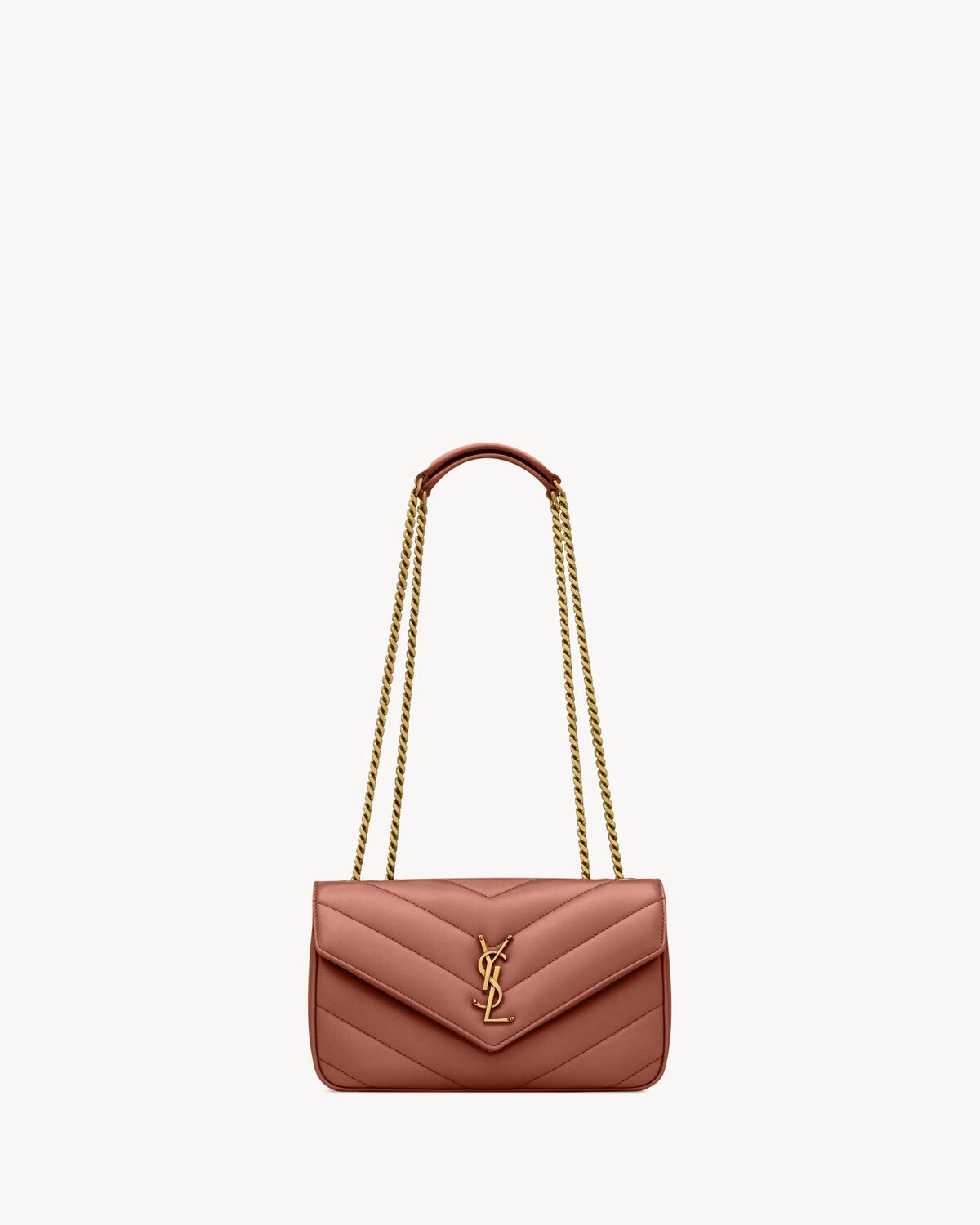 loulou small in matelassé lambskin HORTENSIA