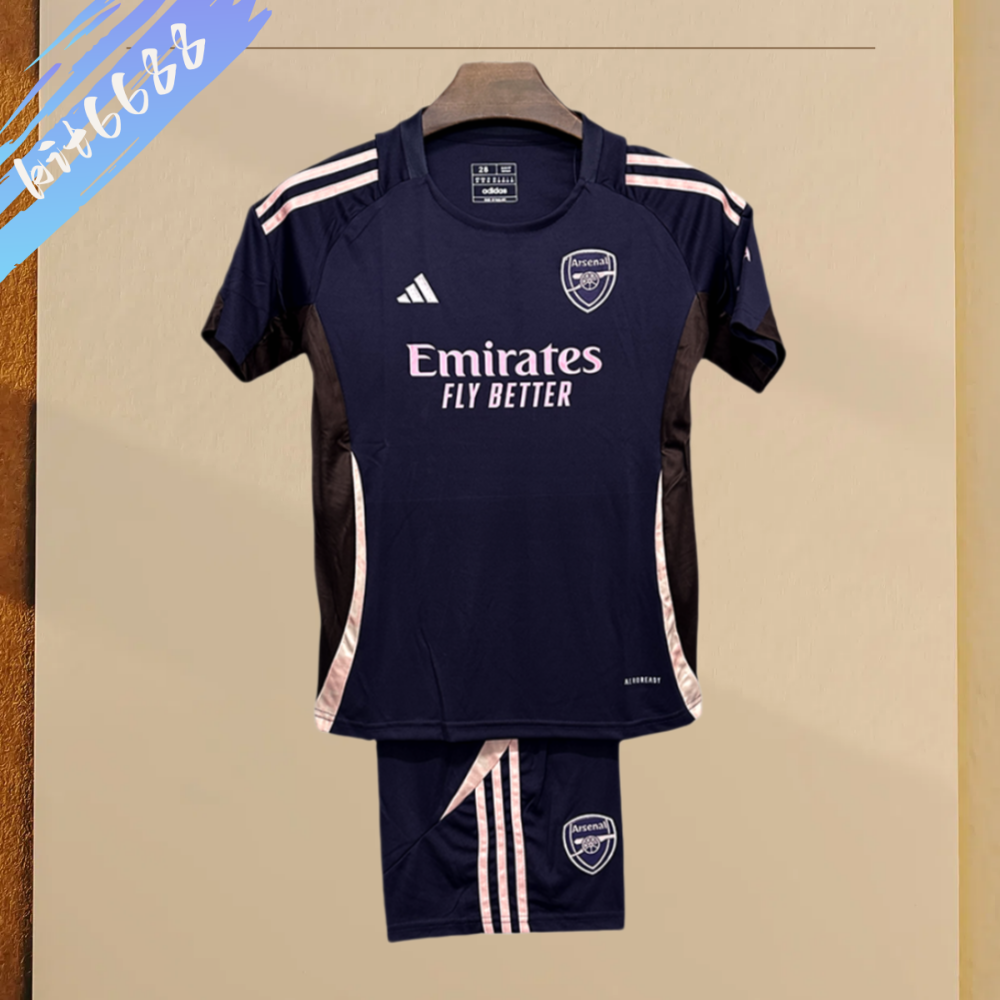 2025/2026 Arsenal Training Jersey Purple Football Shirt (Kids Kit socks)