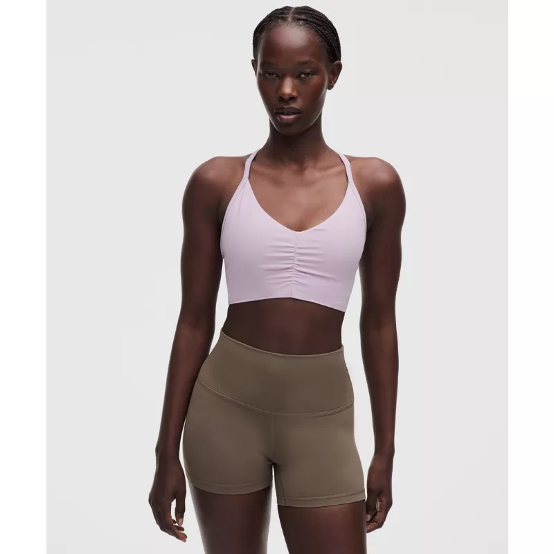 Flow Y Ruched Bra Light Support, B/C Cup