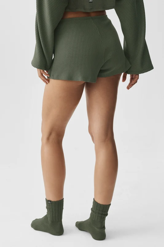 Ribbed Reset Short