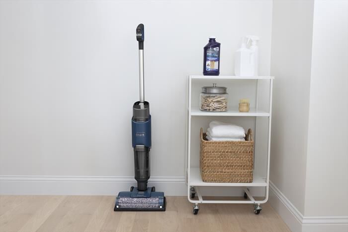 SHARK - ASPIRAPOLVERE E LAVAPAVIMENTI CON FILO HYDROVAC-Blu Navy