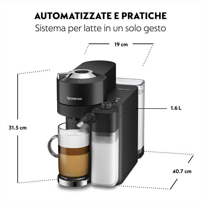 DE LONGHI - Macchina da caffè ENV300.B-nero