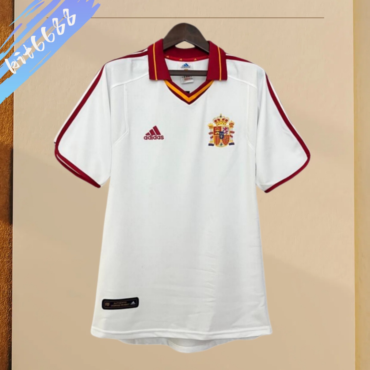 2000 Spain Away Retro Football Shirt