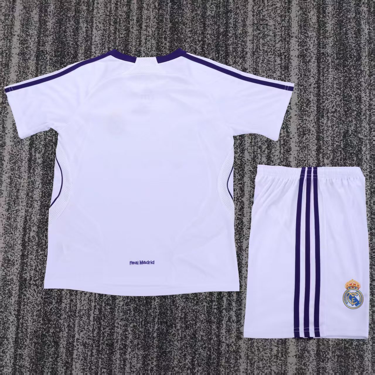 2007/2008 Real Madrid  home Retro Kids Set