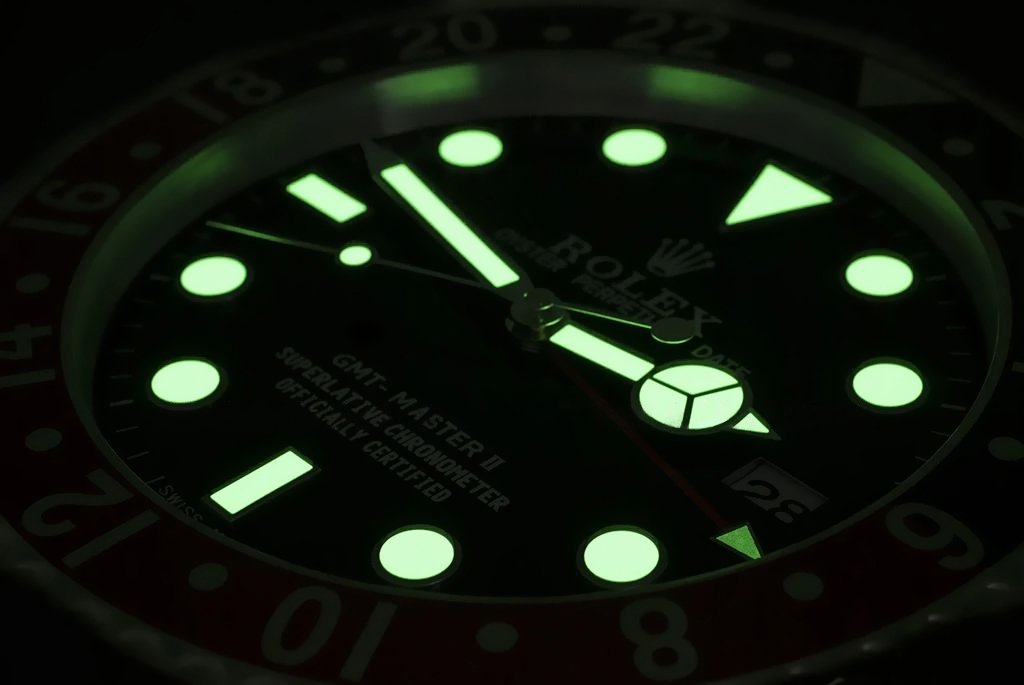 Rolex Submariner Green Wall Clock