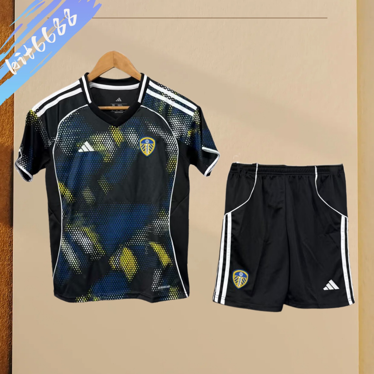 2025/2026 Leeds United Third Away Football Shirt (Kids Kit socks)