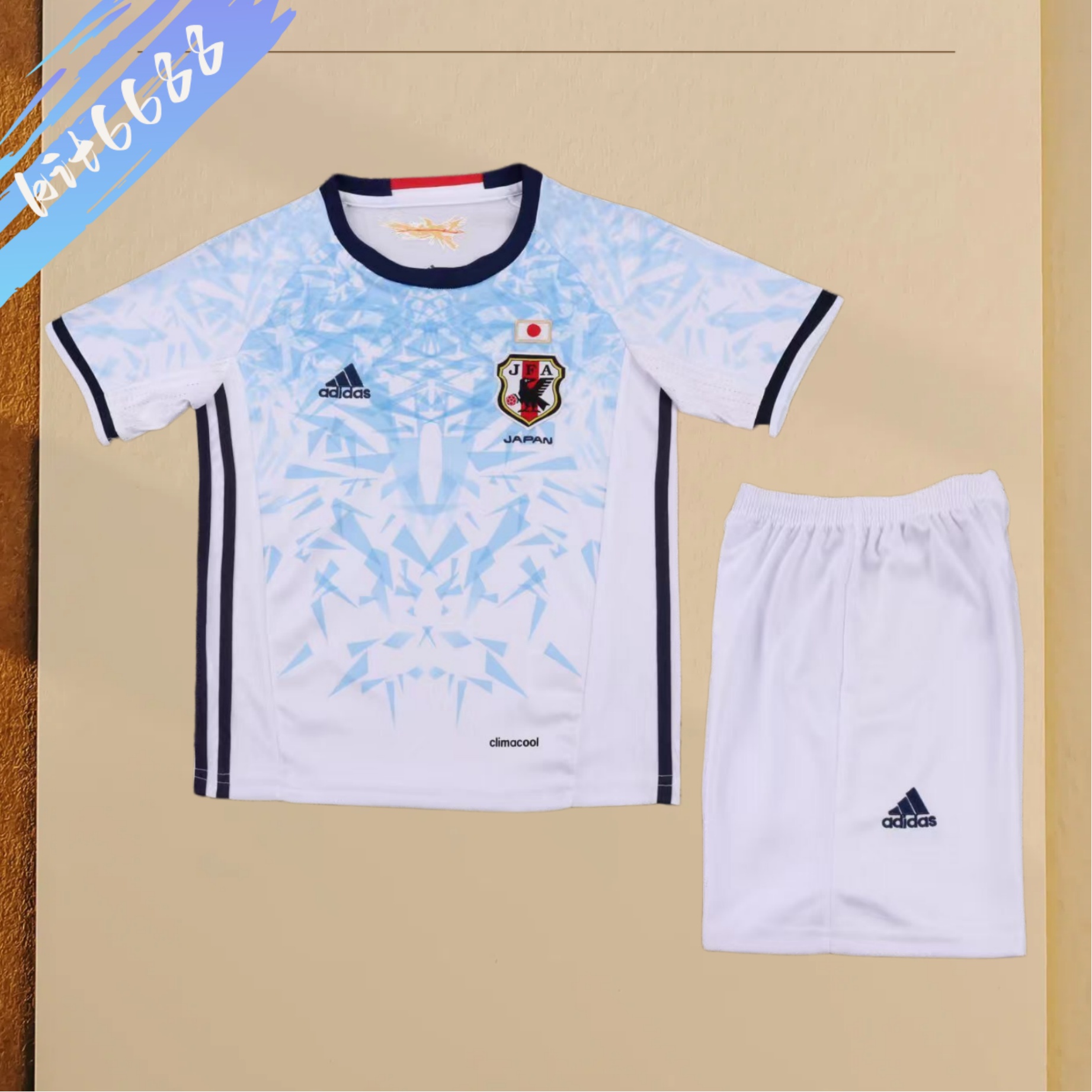 17/18 Japan Away  Football Shirt (Kids Kit)