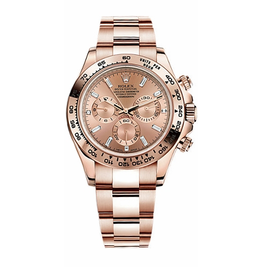 Rolex Cosmograph Daytona Rose Gold Watch 116505-0017