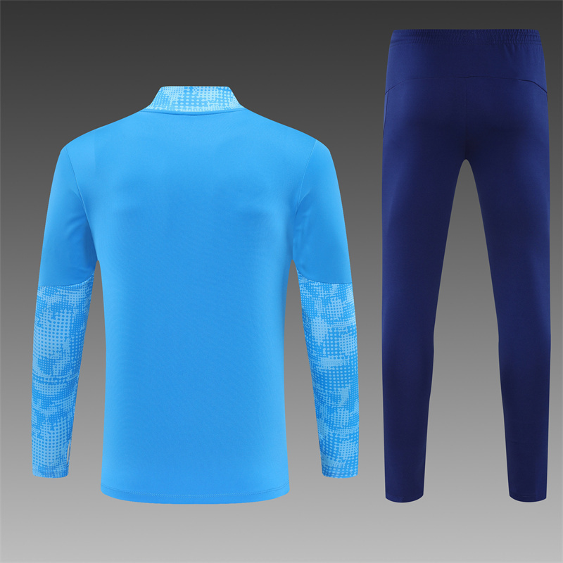 25/26 Manchester City Half Ziptraining suit (Adult Kids Kit)