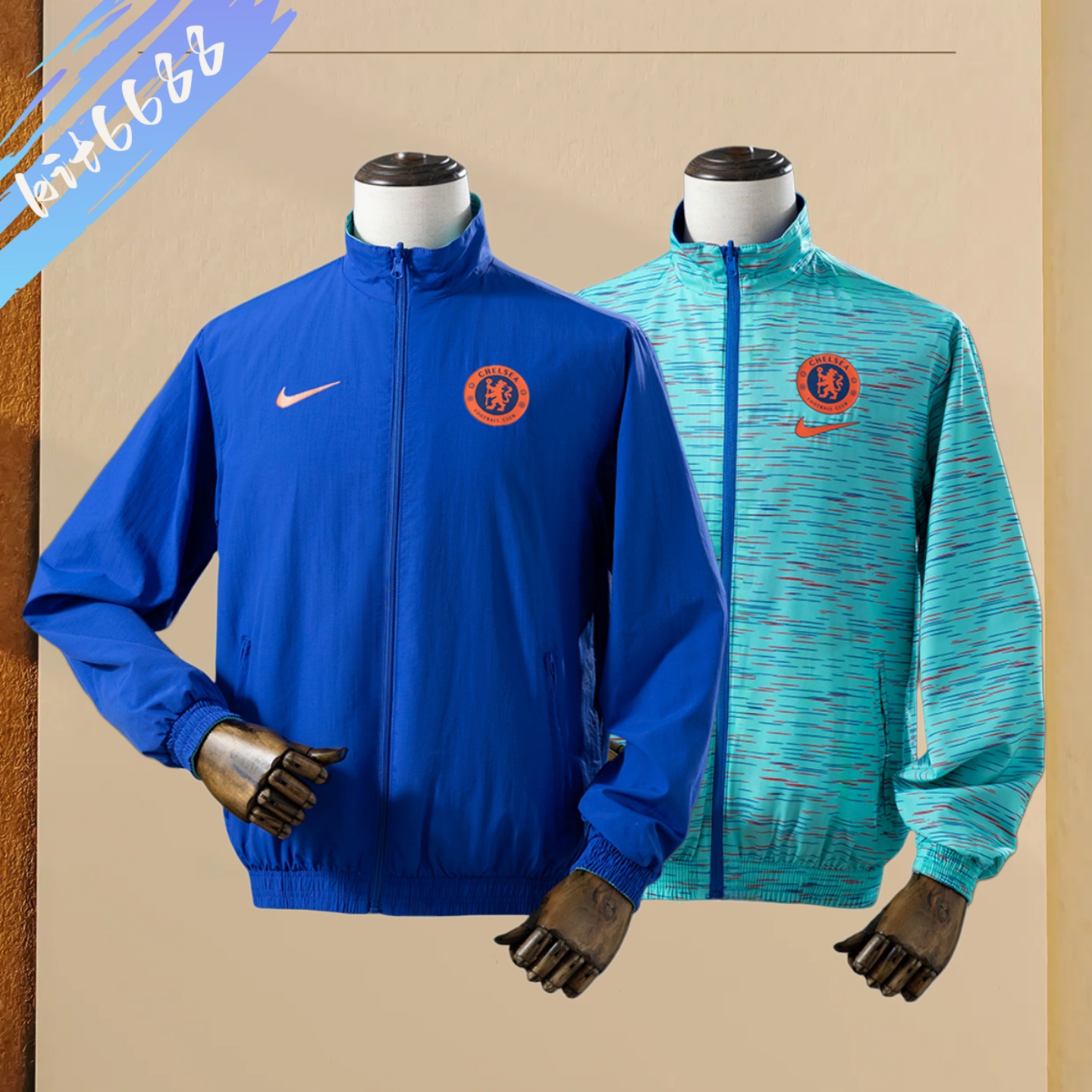 2025/2026 Chelsea double-sided Football Shirts Windbreaker
