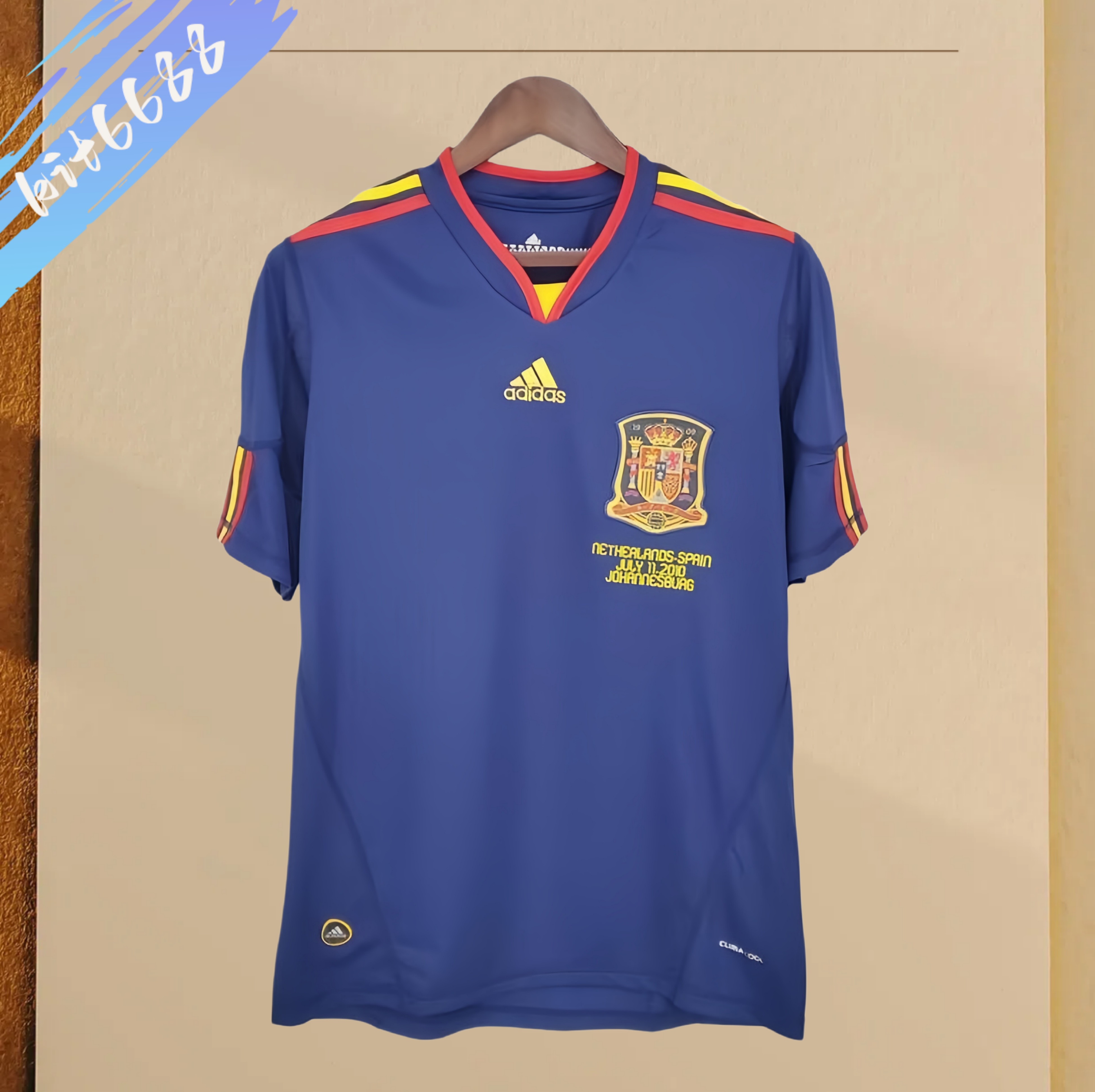 2012 Spain away Retro Football Shirt