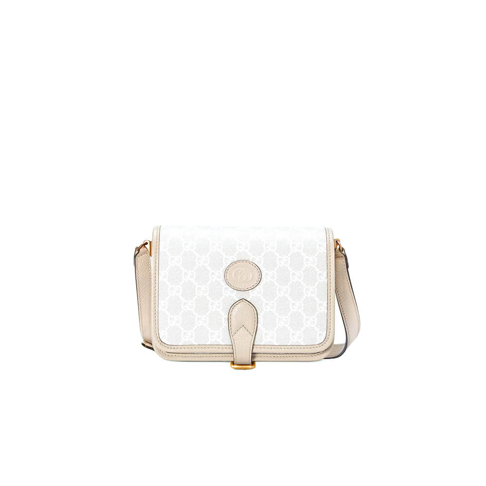 Mini shoulder bag with Interlocking G